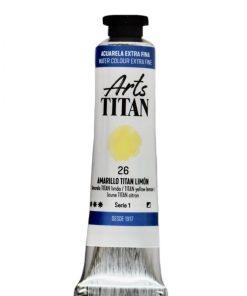 ACUARELA TITAN 026 20 ML AMARILLO LIMON TITAN