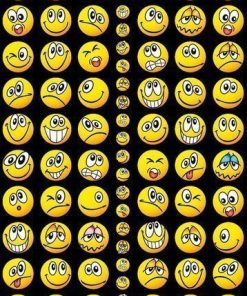 PEGATINAS EMOTICONOS FUNNY PRODUCTS