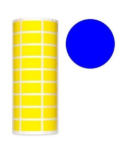 GOMETS RECTANGULO AZUL 21X10,5 MM ROLLO 3024 UDS
