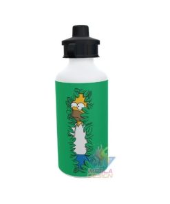 Botella Deportiva Homero Simpson Arbusto Terminator Meme 2