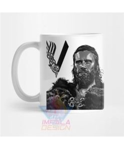 Taza Vikingos Rollo Ragnar Lothbrok Logo Serie Valhalla