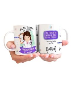 Taza Cerámica Fonoaudióloga La Mejor Profesiones Regalo