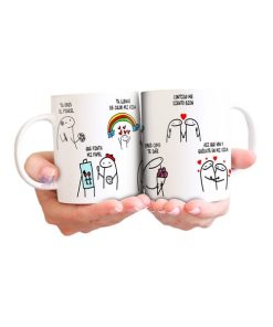 Taza Cerámica Miel Tú Eres El Pincel Que Pinta Papel Flork