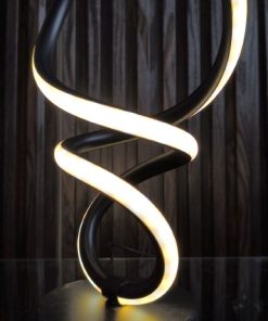 Lámpara de noche Curvas LED con cable USB