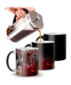 Taza Mágica Marvel Wandavision Scarlet Witch Wanda Bruja