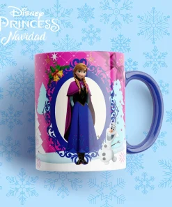 Taza Princesas navideñas de Disney | Anna Navideña