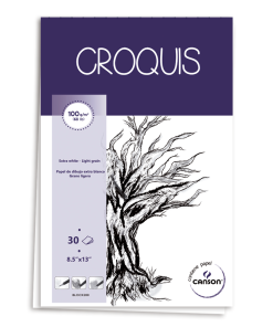 BLOCK CROQUIS INGRES OFICIO*30H