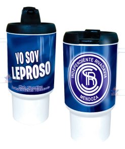 Jarro Térmico Equipos Fútbol Argentina Escudo Bandera Copa Independiente Rivadavia Lepra Club Sportivo Mendoza
