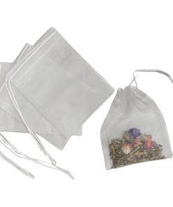 4 bolsitas de infusión de té reutilizables