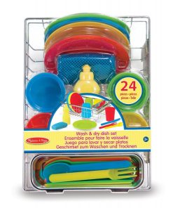 JUEGO PARA LAVAR Y SECAR PLATOS MELISSA&DOUG