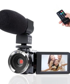 Videocámara HD 1080P cámara con micrófono y control remoto