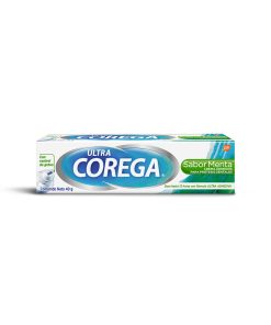Adhesivo protesis dental Corega ultra crema menta 1x40gr