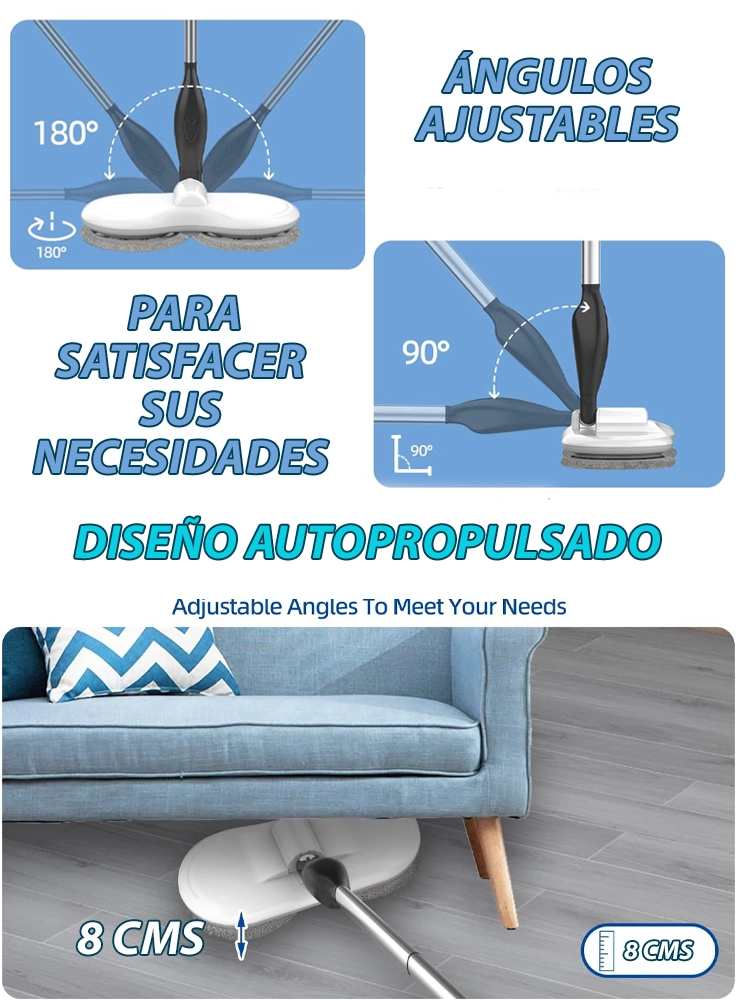 Trapero Giratorio Electric Mop - Imagen 4